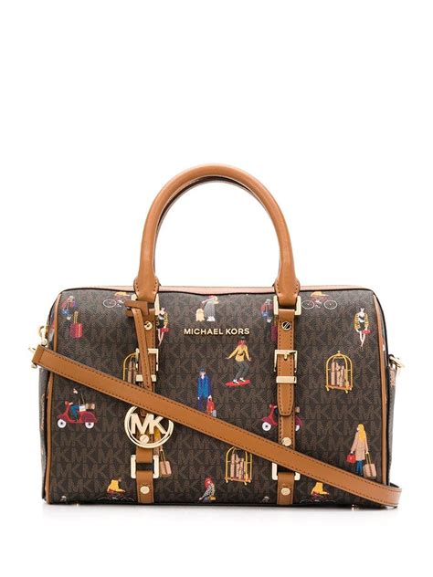 michael kors travel bag ebay|Michael Kors bag with airplanes.